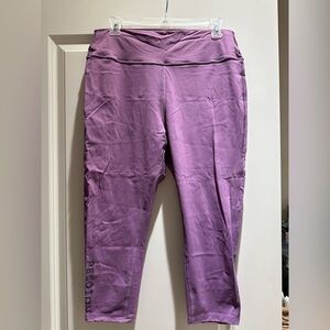 Peloton Purple Workout Leggings